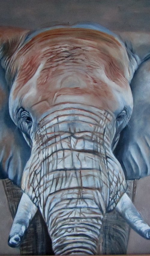 Brooding Elephant by Ira Whittaker
