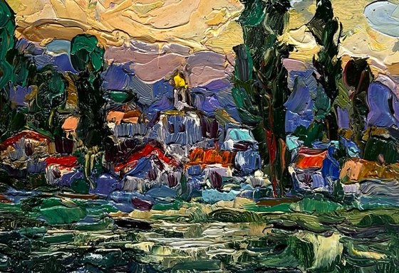 City along the river