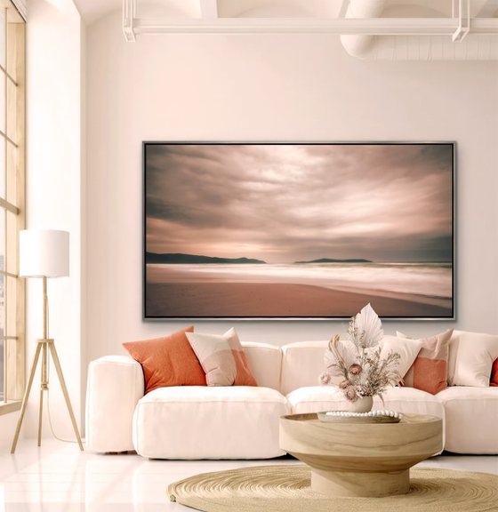 Tuscan shore at dusk