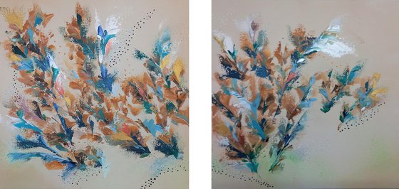 A Summer Breeze Diptych