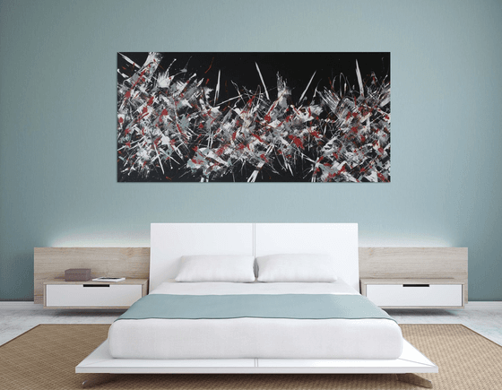 Abstract Modern minimalism ACRYLIC Painting on CANVAS by M.Y.