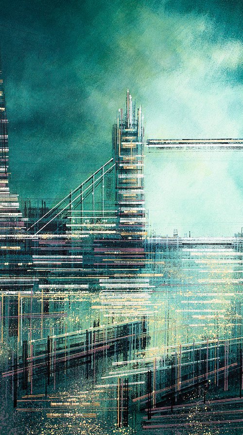 London On A Summer Night - RESERVED FOR ERIC by Marc Todd
