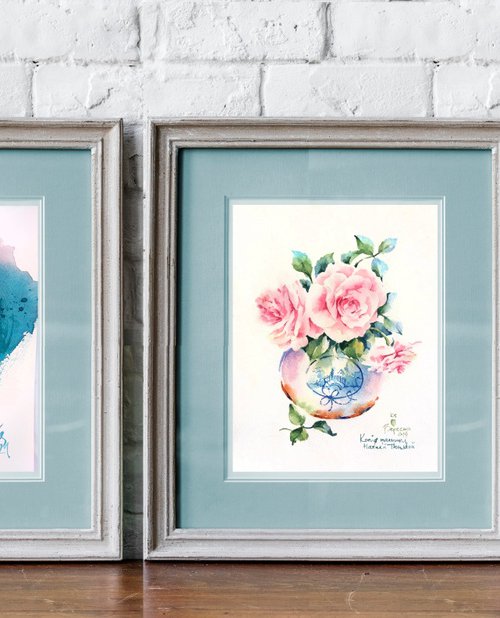 Diptych ‘Romance’ by Ksenia Selianko