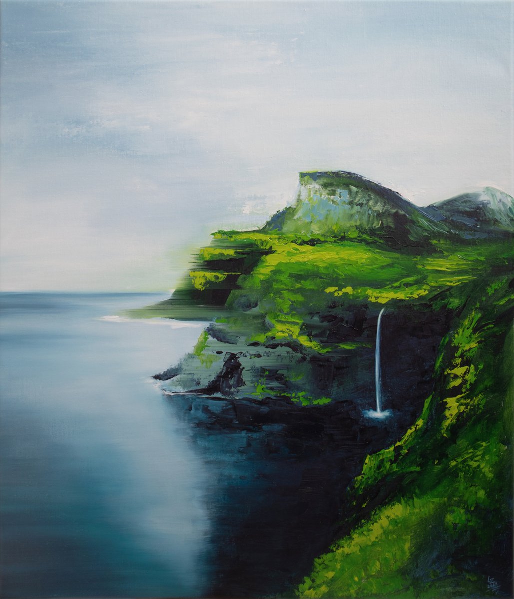 Faroe Islands | 60*70 cm by Lada Ziangirova