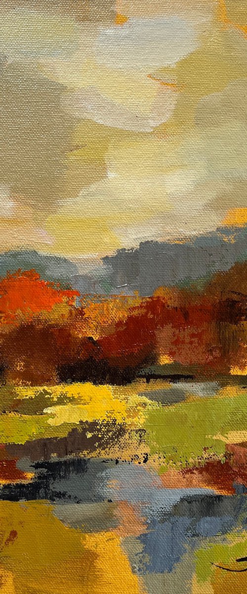 Marigold Landscape II by Silvia Vassileva