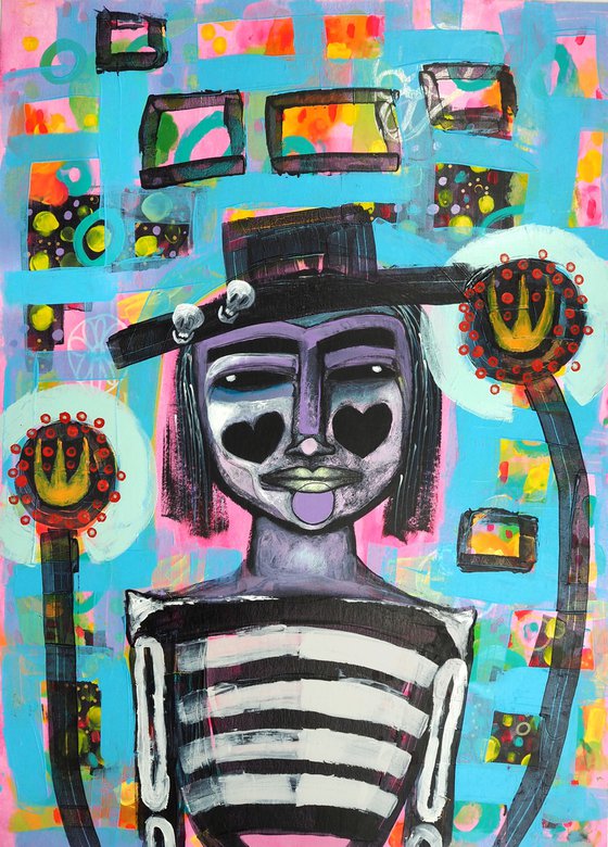 Godfather Death - morbid pop portrait