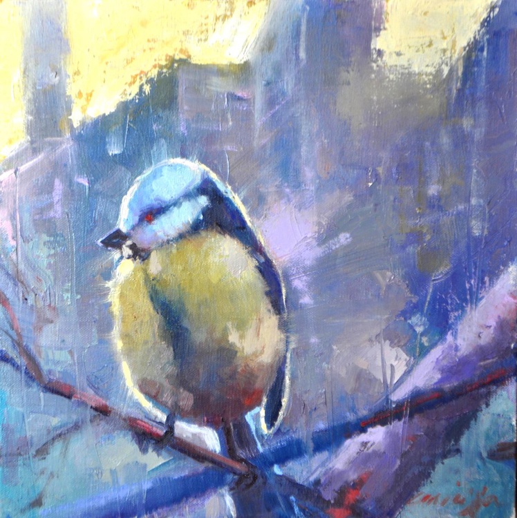 Frosty Morning Oil Painting By Emiliya Lane Artfinder
