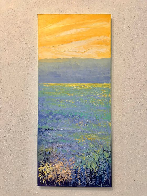 Field at Sunrise C26 30x70cm