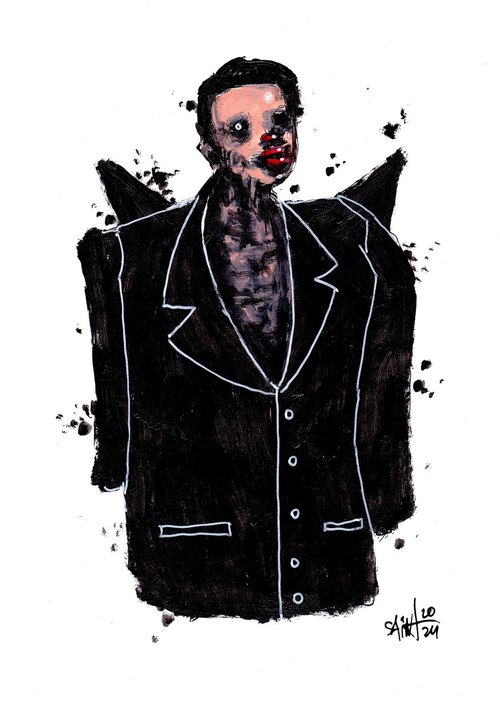 Mr. Black jacket by Ruslan Aksenov