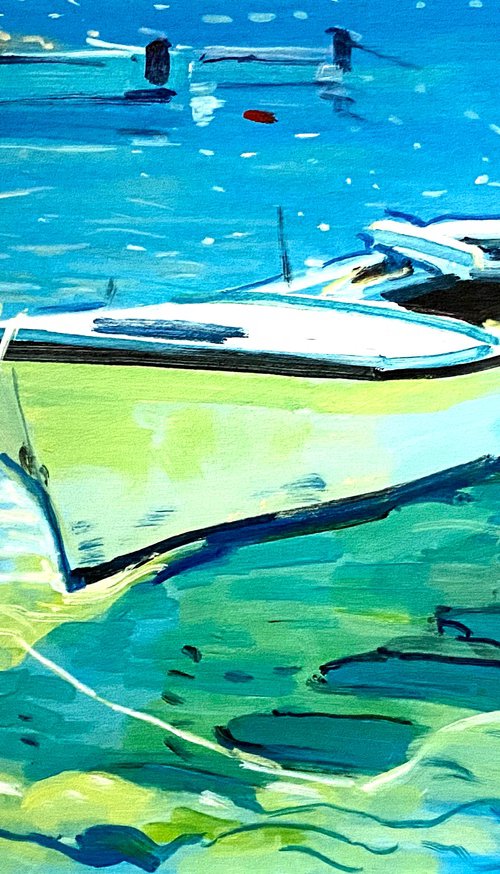 Resting on Emerald Waters by Paul Cheng