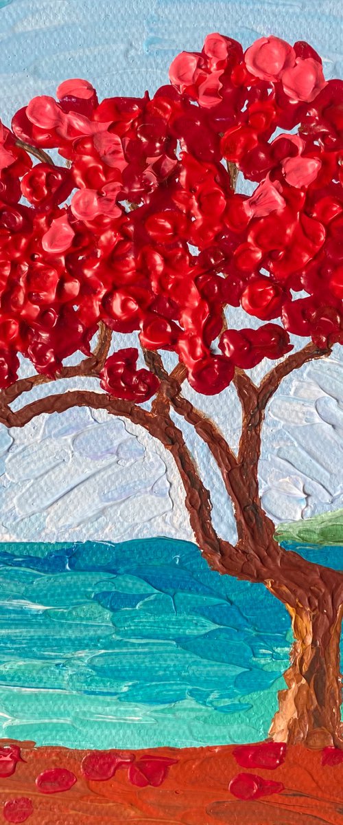 Tree in a paradise by Guzaliya Xavier