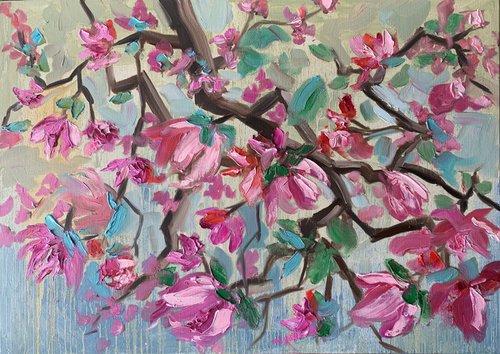 Magnolia blossom. by Vita Schagen