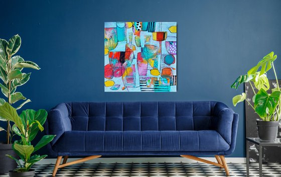 Still Life and Lemons III