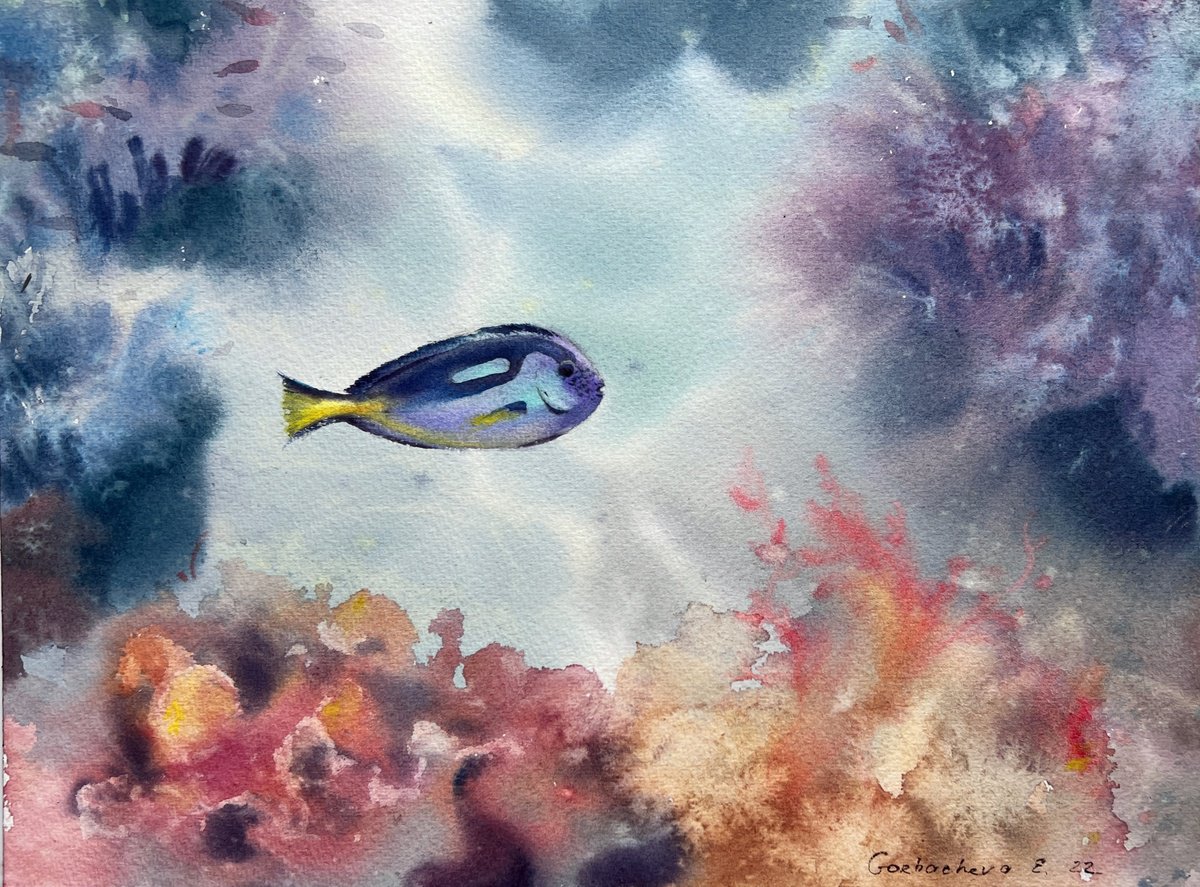 Undersea world #8 by Eugenia Gorbacheva
