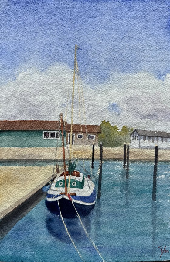 Boat at Munkmarsch