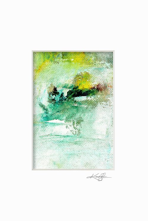 Oil Abstraction 141 - Abstract painting by Kathy Morton Stanion by Kathy Morton Stanion