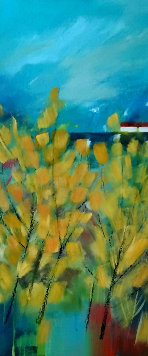Autumn Landscape II by Jan Rippingham