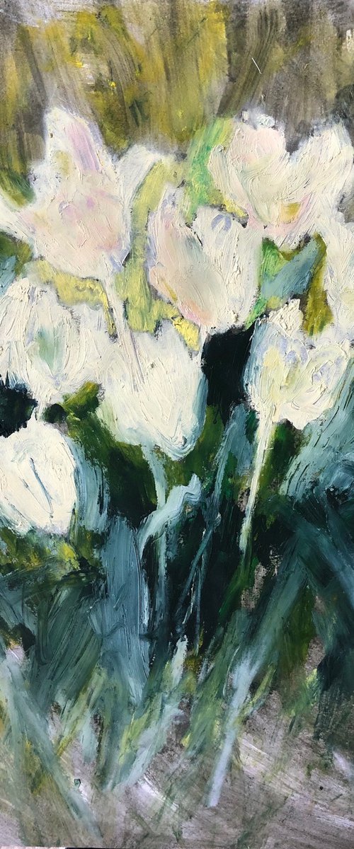 Yellow Tulips by Joanna Farrow