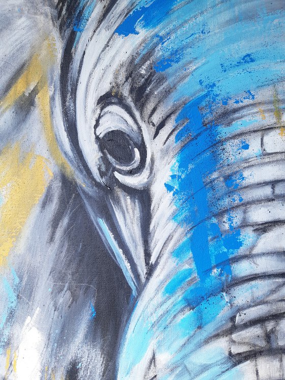 ELEPHANT #13 - Work Series 'One of the big five'