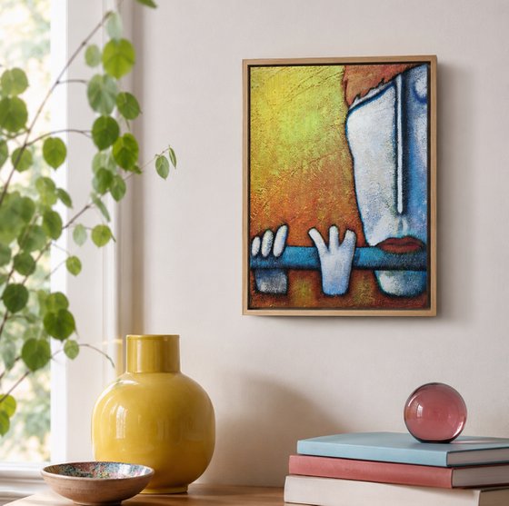 Fluit Musiek XIII (30cm x 40cm x 1.6)