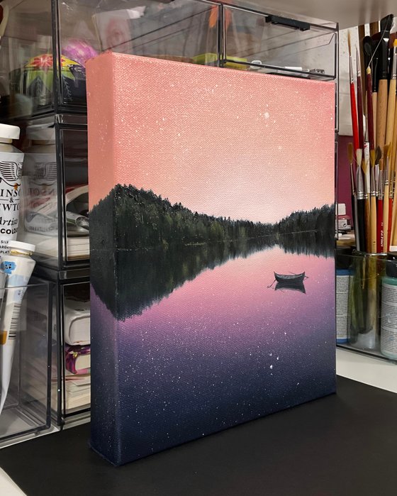 Serene Lake. Landscape