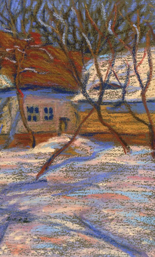 Orchard in Winter by Richard Mierniczak