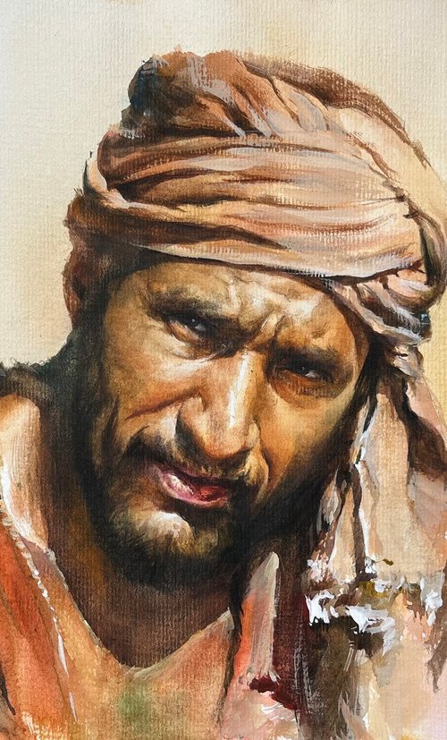 "The Desert Traveler" by Alisher Matchanov