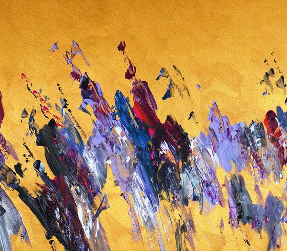 Gold Abstraction C 1