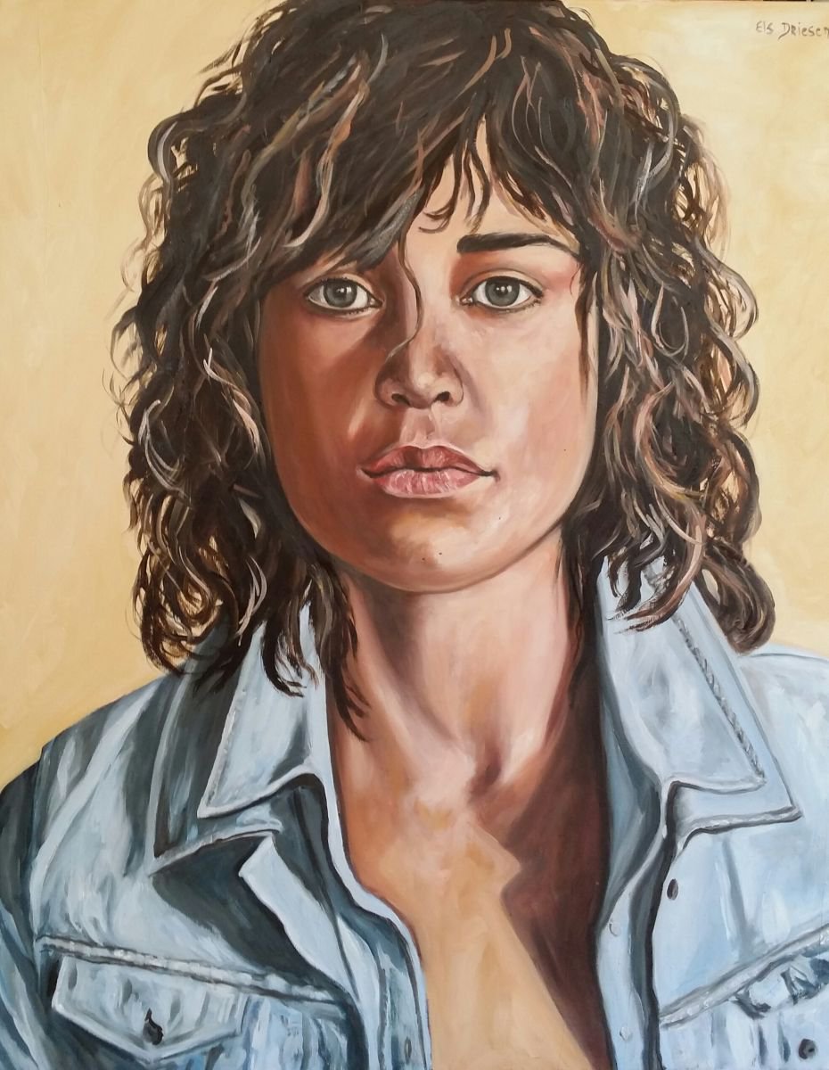 Urban And Pop Oil Painting , For Ever Young By Els Driesen, 31 X 39, Artwork For Sale On Artfinder