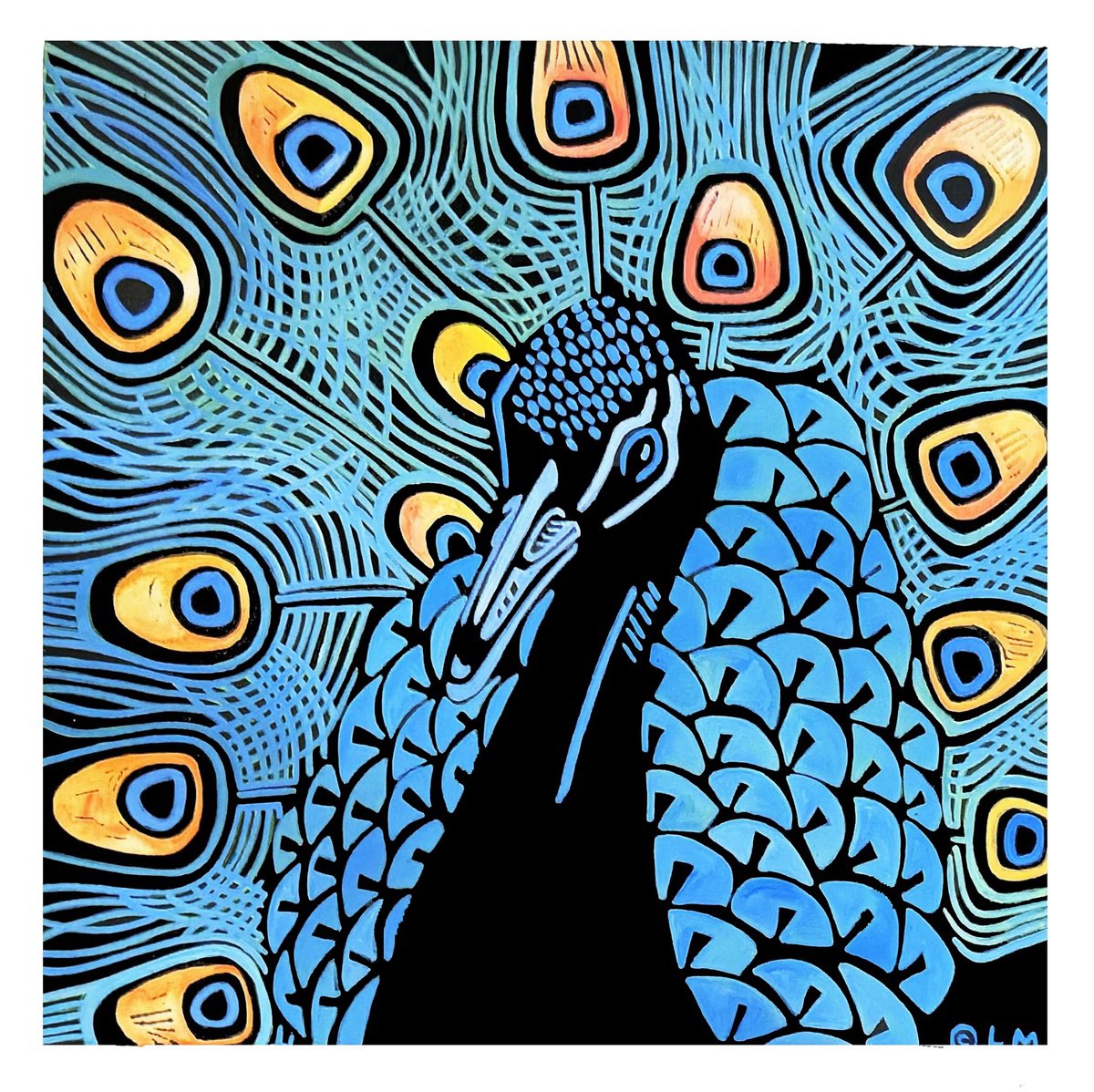 Peacock by Laurel Macdonald