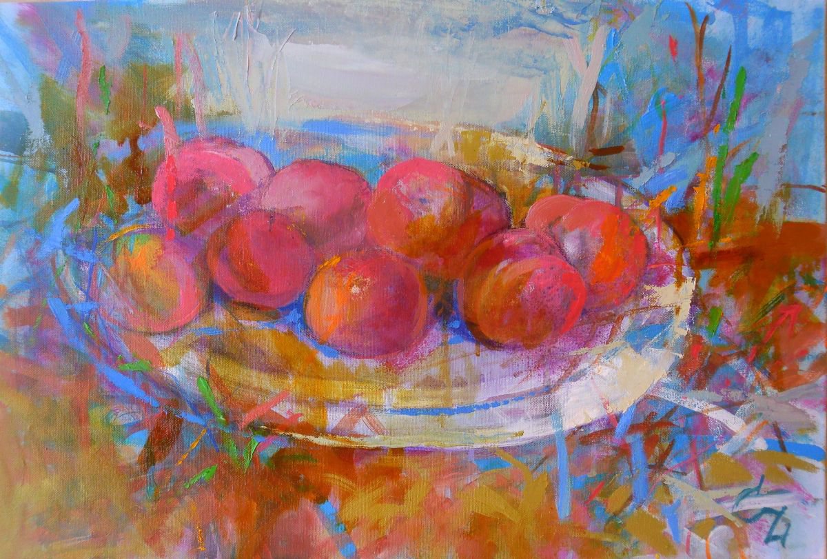 peaches by Victoria Cozmolici