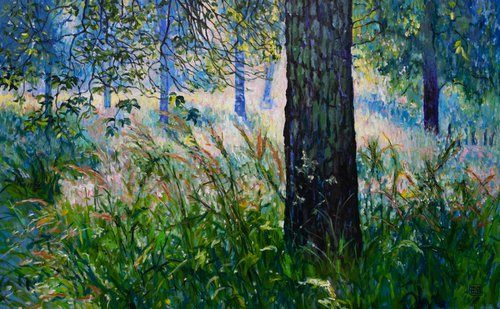 Morning In The Forest by Liudmila Pisliakova