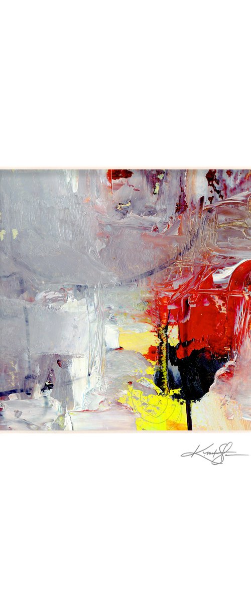 Oil Abstraction 98 - Oil Abstract Painting by Kathy Morton Stanion by Kathy Morton Stanion