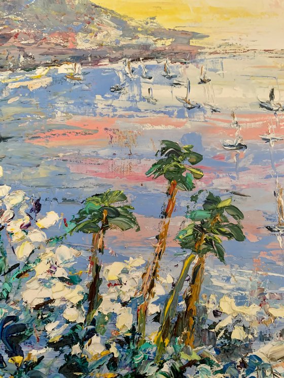 French riviera coast