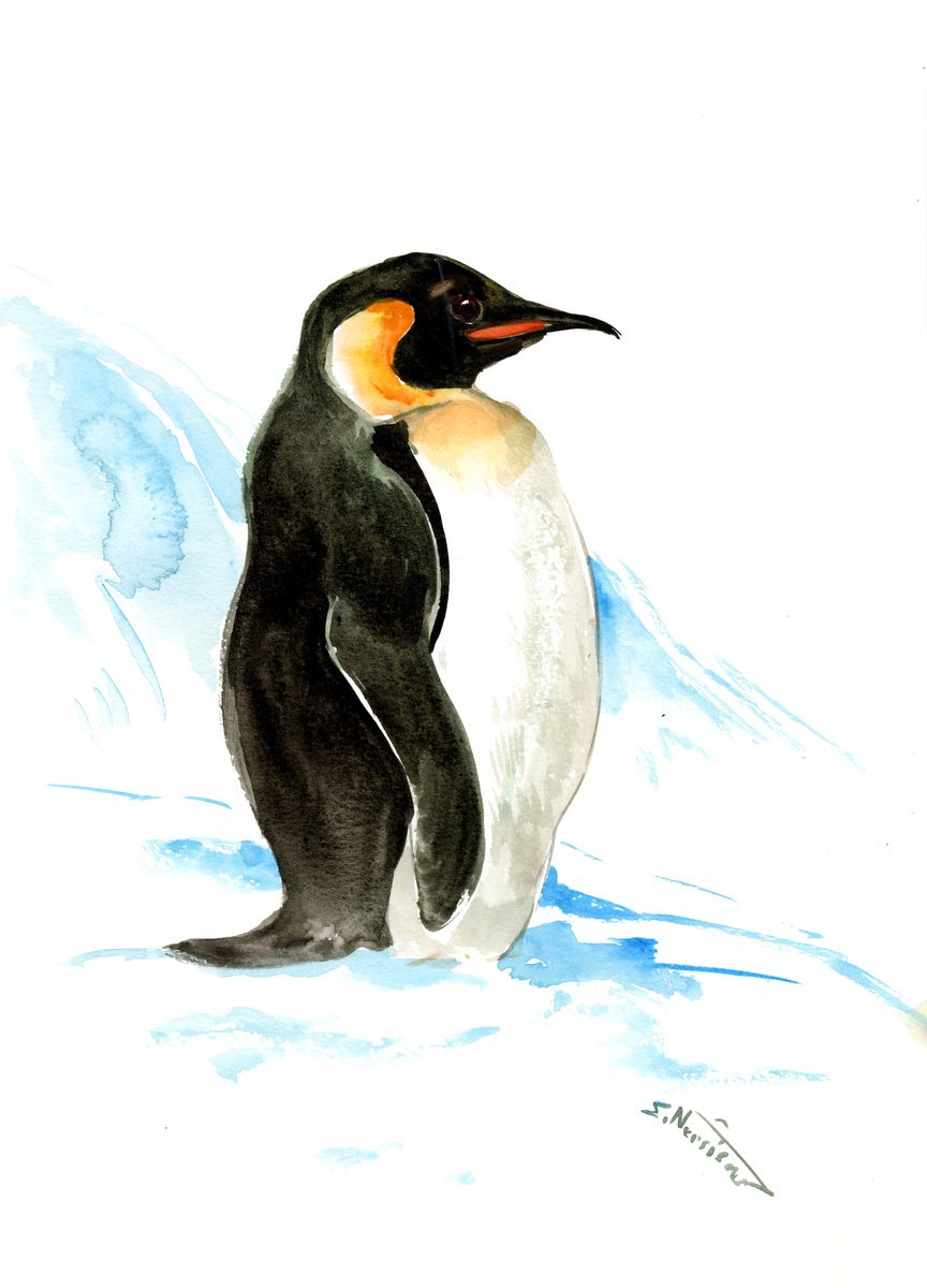 Emperor Penguin by Suren Nersisyan