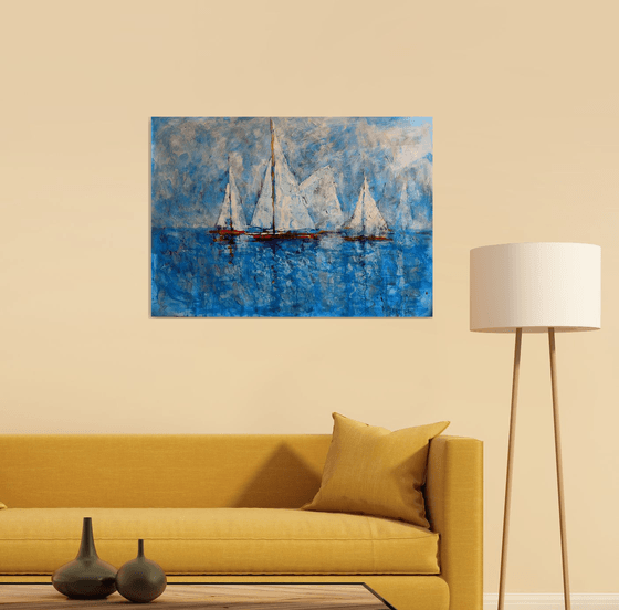 Sail and Blue