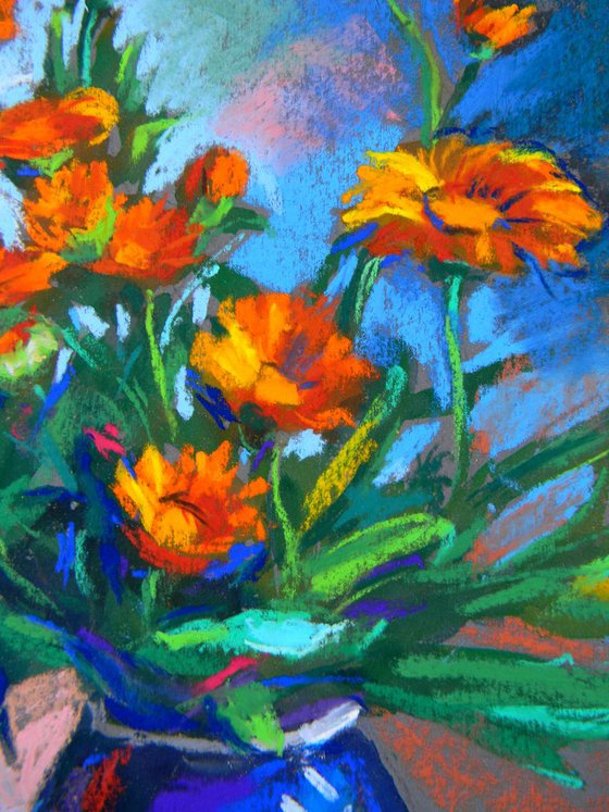 Calendula bouquet