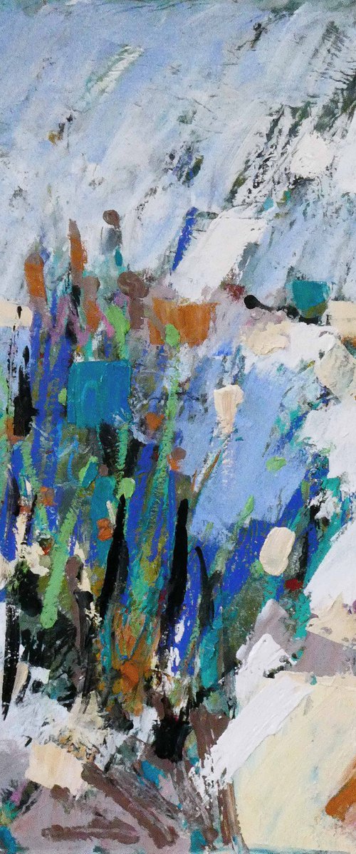 Dune Grass : An Abstract Study by Irene Wilkes