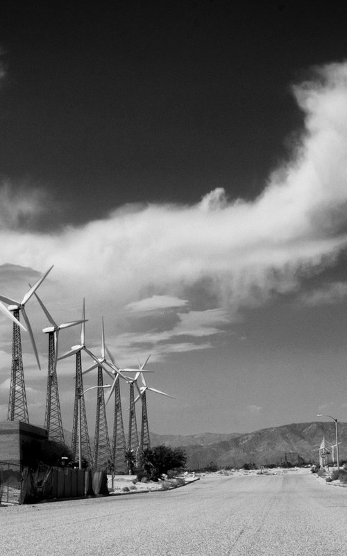 TURBINE TOWN Palm Springs CA by William Dey