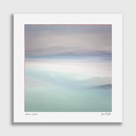 Hebridean Pastels, Isle of Harris - abstract landscape print