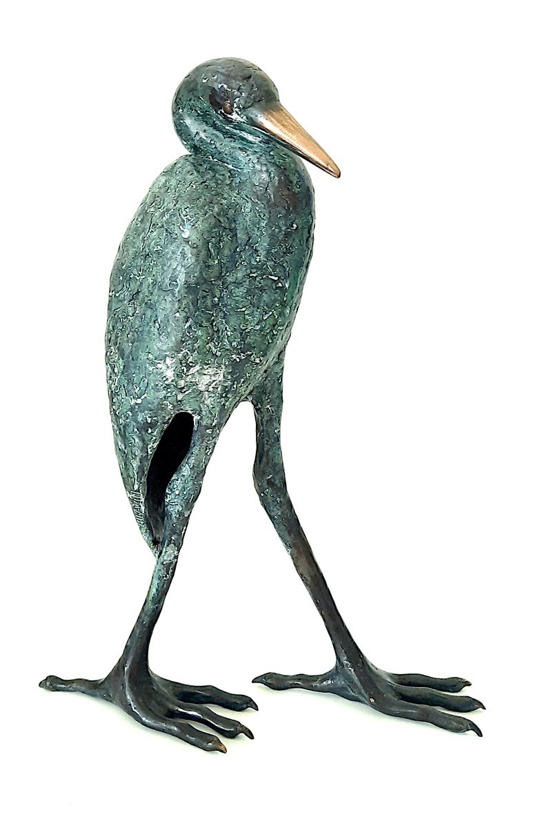 Heron by Joanna Cholewa