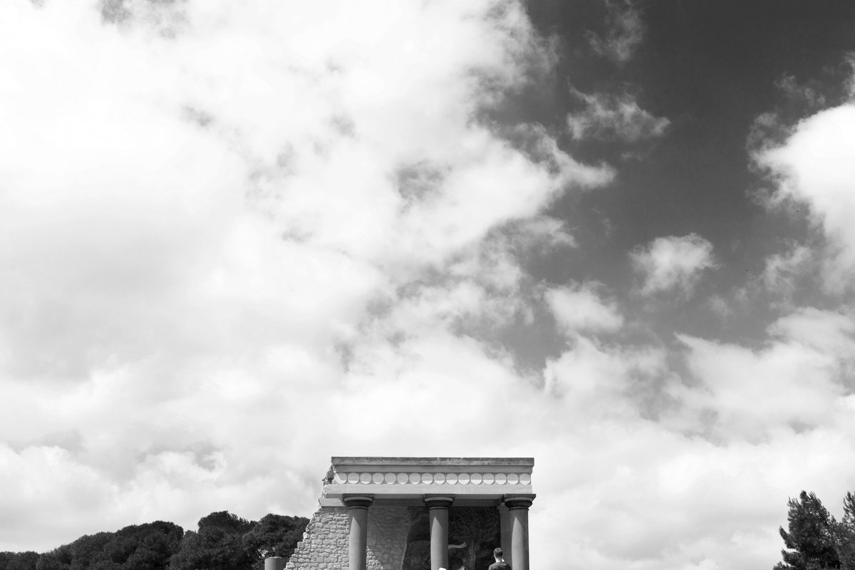 Photorealistic Cityscapes Photograph By Chiara Vignudelli, 18 X 12, Under The Cretan Sky, Original Artwork