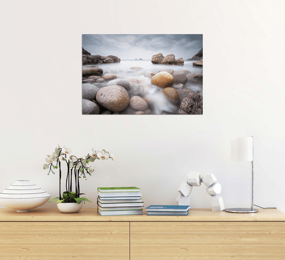 Bubble gum rock at Nanven