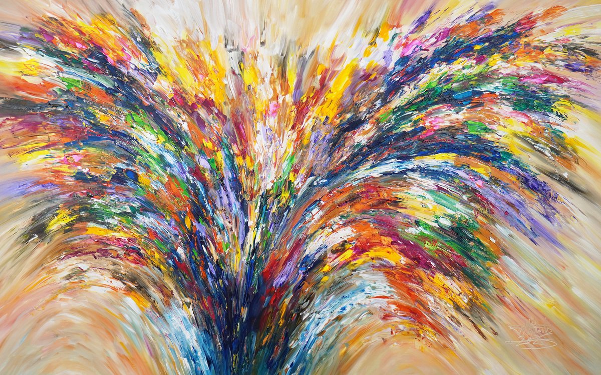Celebration Xxxl 1 By Peter Nottrott, 94 X 59, Artwork For Sale On Artfinder