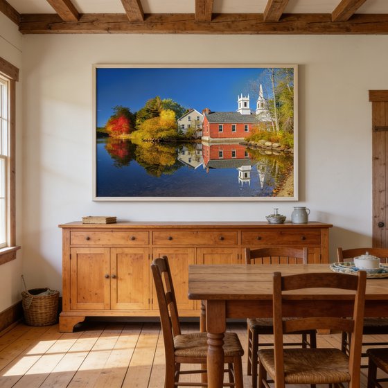 Harrisville Autumn Reflections