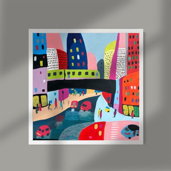 Minimalist Cityscape