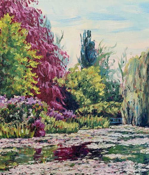 Monet's Pond by Zoe Elizabeth Norman