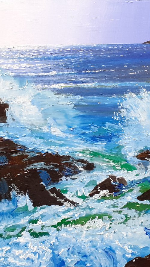 Wild Atlantic Blue by Cathal Gallagher