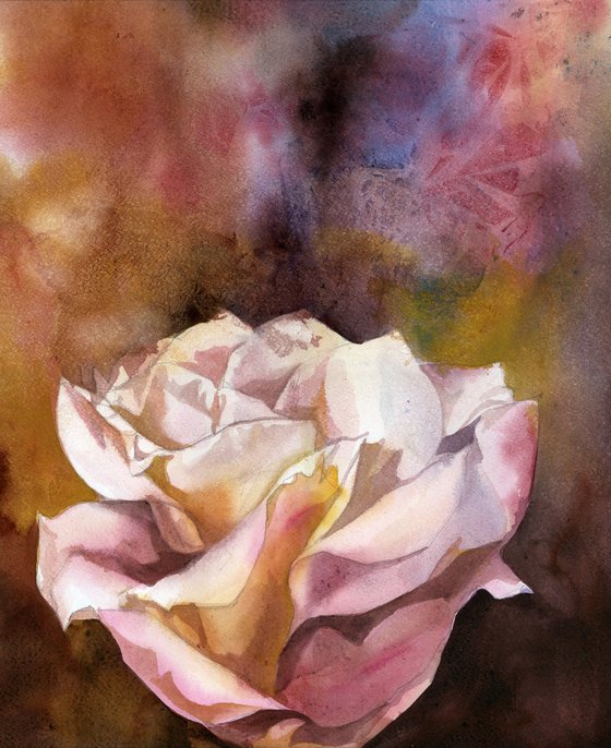 opening soon, watercolor floral