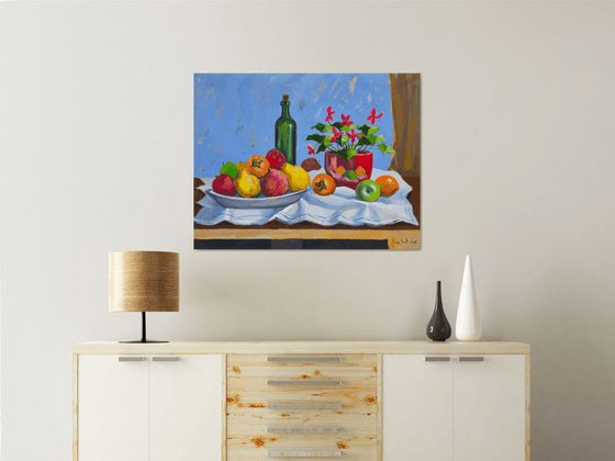 Still life with flowers